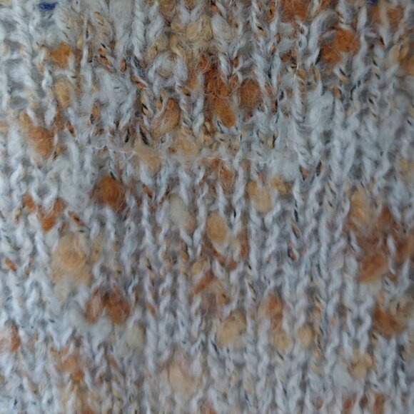 Billabong Catch Up Shaker Stitch V-Neck Cardigan, Size Large - Picture 6 of 6